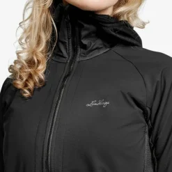 Lundhags Women's Padje Windbreaker Hoodie Black
