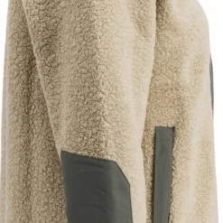 Lundhags Women's Saruk Wool Pile Mid Full Zip Sand