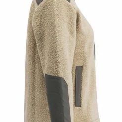 Lundhags Women's Saruk Wool Pile Mid Full Zip Sand