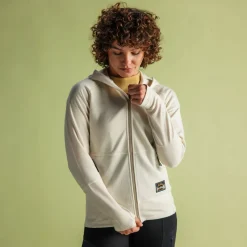 Lundhags Women's Tived Merino Hoodie Chalk White