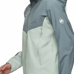 Mammut Men's Crater Iv Hs Hooded Jacket Silver Sage/Strata