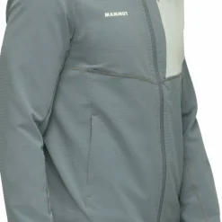 Mammut Men's Madris Light Ml Hooded Jacket Strata-silver Sage