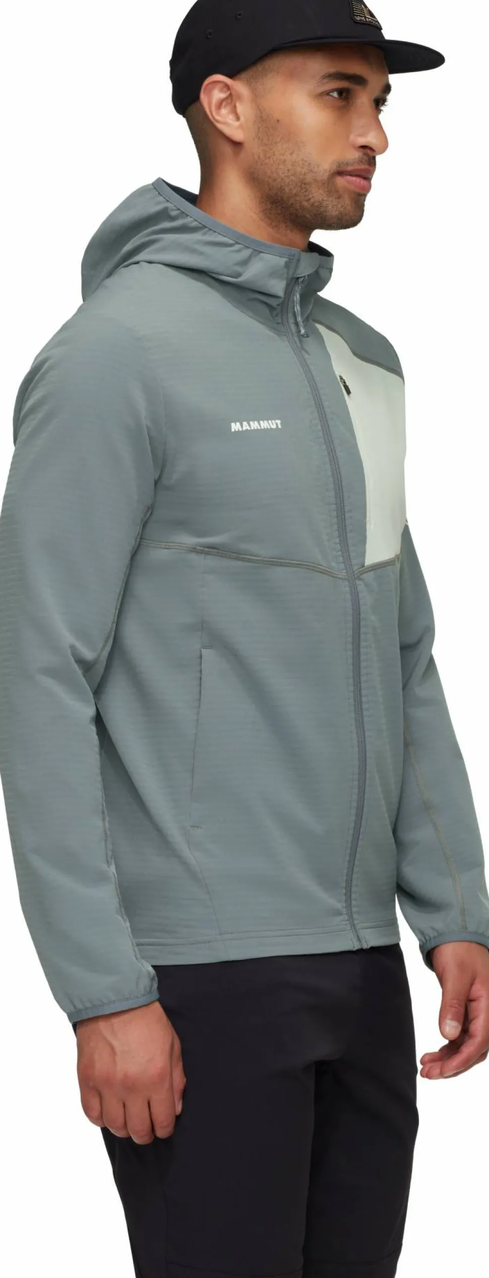 Mammut Men's Madris Light Ml Hooded Jacket Strata-silver Sage