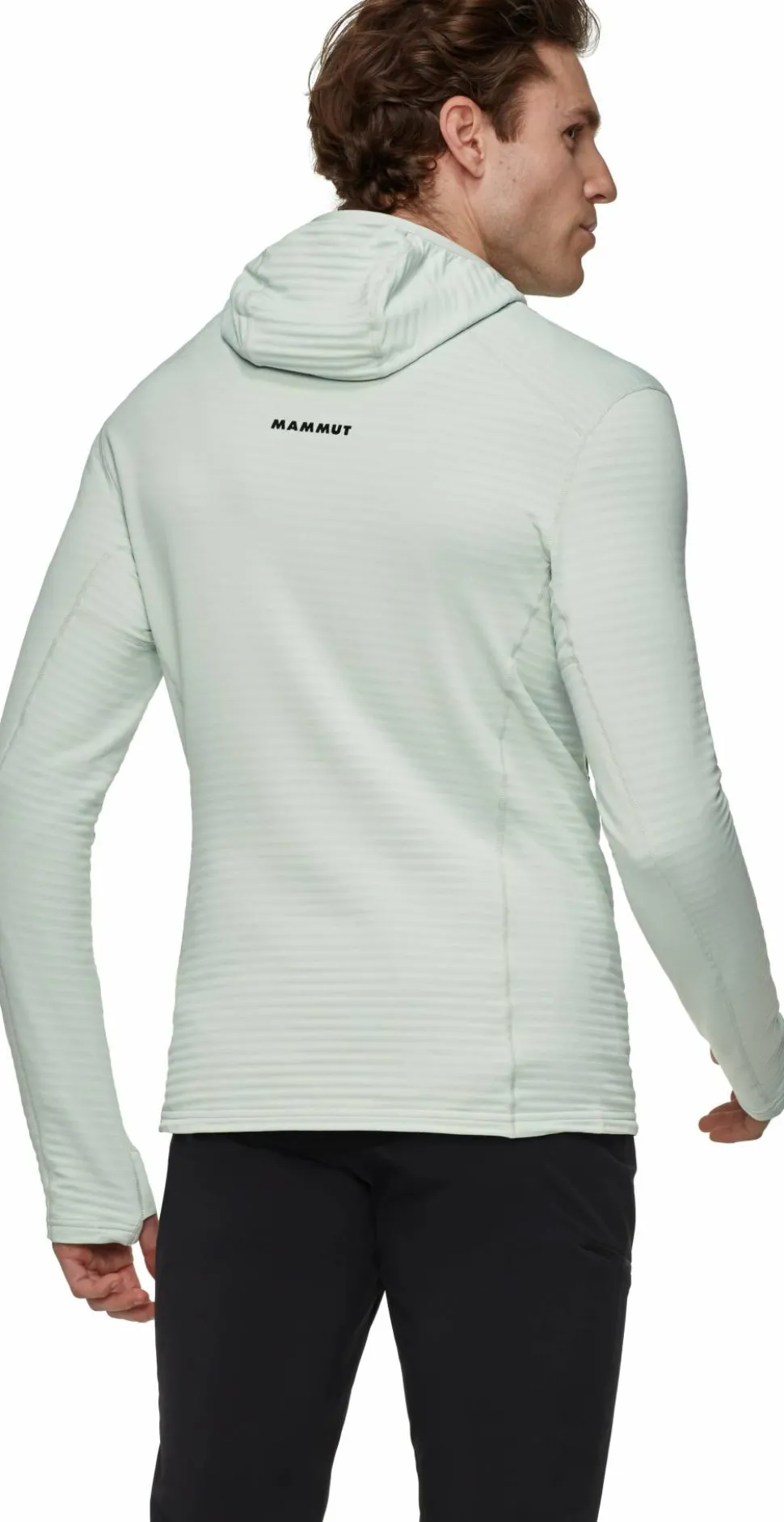 Mammut Men's Taiss Light ML Hooded Jacket Silver Sage