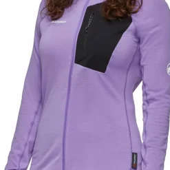Mammut Women's Aenergy Light ML Hooded Jacket Lavandin-black