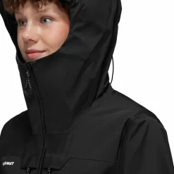 Mammut Women's Haldigrat Hardshell Hooded Jacket Black