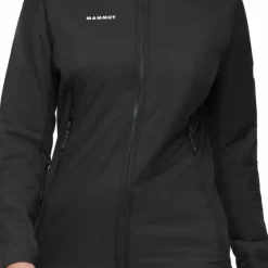 Mammut Women's Rime Air In Hybrid Hooded Jacket Black