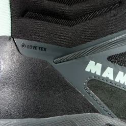 Mammut Women's Sapuen High GORE-TEX Dark Steel-Neo Mint