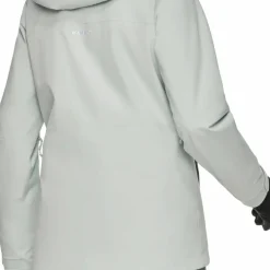 Mammut Women's Stoney Hardshell Thermo Hooded Jacket Silver Sage/Strata