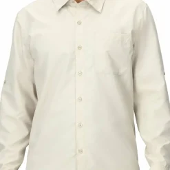 Marmot Men's Airexchange Upf 40 Ls Shirt Birch Bark