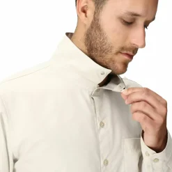 Marmot Men's Airexchange Upf 40 Ls Shirt Birch Bark