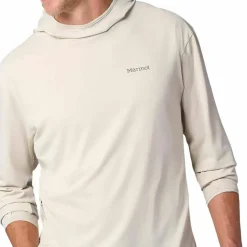 Marmot Men's Airexchange Upf 50 Hoody Birch Bark