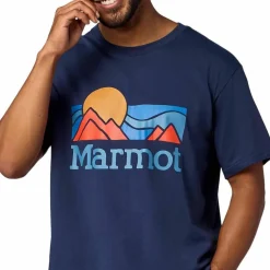 Marmot Men's Coastal Tee ShortSleeve Nightfall Navy