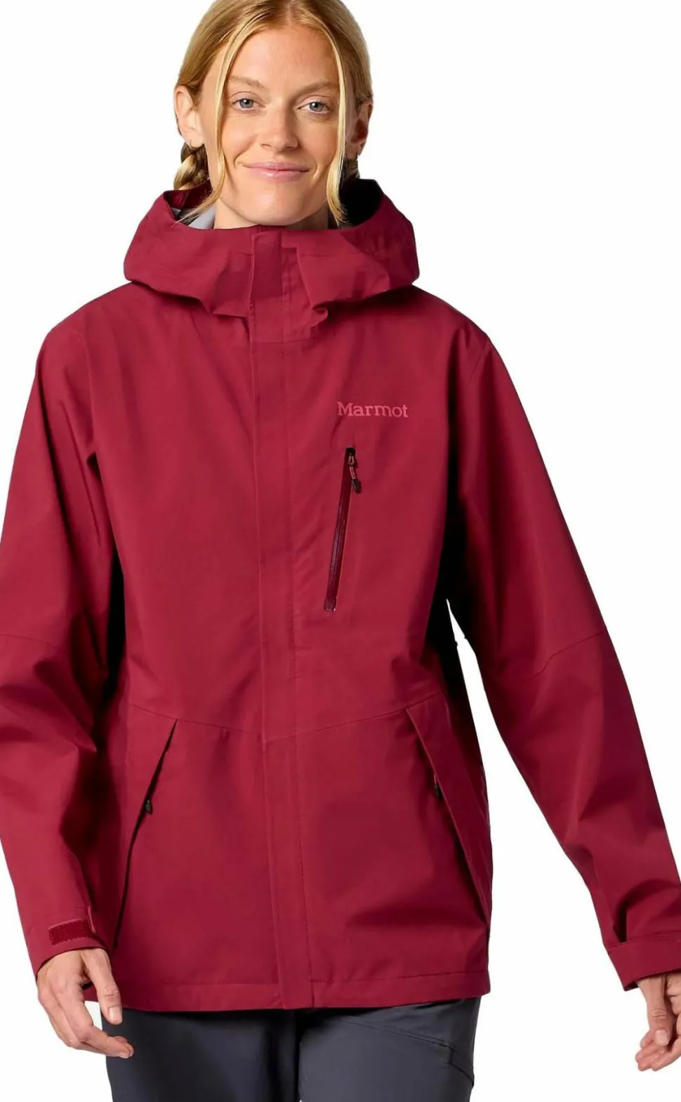 Marmot Women's Precip Evo Pro Jacket Cosmos Red