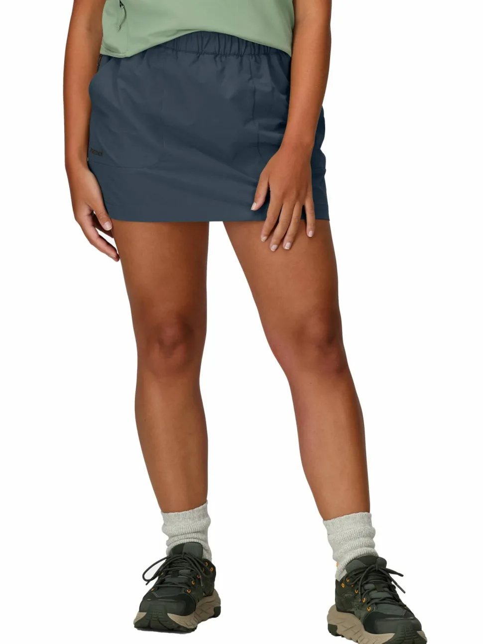 Marmot Womens's Airexchange Upf 40 Skort Thunderhead