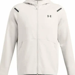 Men's UA Unstoppable Fleece Full-Zip Hoodie Anthracite