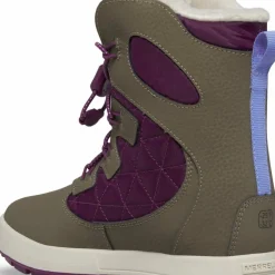 Merrell Juniors' Snow Bank 4.0 Waterproof Truffle/plum Cozy