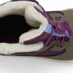 Merrell Juniors' Snow Bank 4.0 Waterproof Truffle/plum Cozy