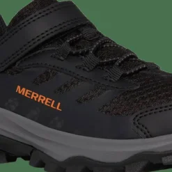 Merrell Kids' Moab Speed 2 Low A/C Waterproof Black