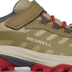 Merrell Kids' Moab Speed 2 Low A/C Waterproof Coyote
