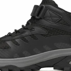 Merrell Kids' Moab Speed Mid 2 A/C Waterproof Black