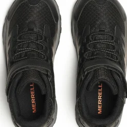 Merrell Kids' Moab Speed Mid 2 A/C Waterproof Black