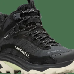 Merrell Women's Moab Speed 2 Mid GORE-TEX Black