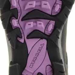 Merrell Women's Vego Mid Leather Waterproof Black/Gloxinia