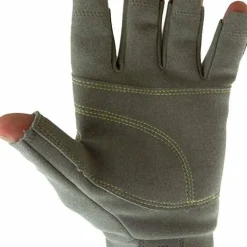 Metolius Climbing Talon Belay Glove 3/4 Gray/olive