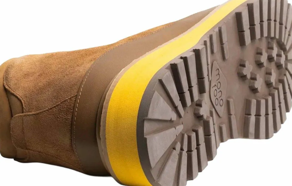 mono Men's Core Cap Suede Cognac Yellow