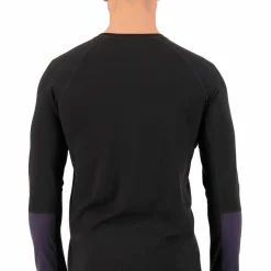 Mons Royale Men's Olympus Long Sleeve Black/Iron