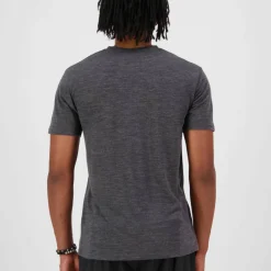 Mons Royale Men's Zephyr Merino Tencel T-Shirt Smoke