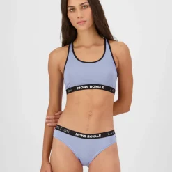 Mons Royale Sierra Sports Bra Skyline/black