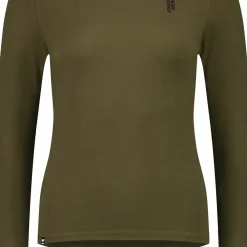 Mons Royale Women's Cascade Merino Flex 200 Long Sleeve Dark Olive