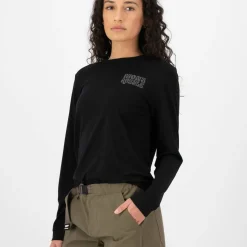 Mons Royale Women's Icon Merino Long Sleeve Black