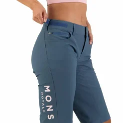 Mons Royale Women's Momentum 2.0 Bike Shorts Dark Denim