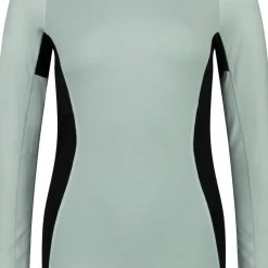 Mons Royale Women's Olympus Longsleeve Glacier/dew/black
