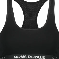Mons Royale Women's Sierra Sports Bra Black
