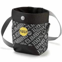 Moon Climbing Sport Chalk Bag Black/Grey