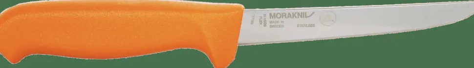 Mora Hunting Narrow Boning (S) Burnt Orange