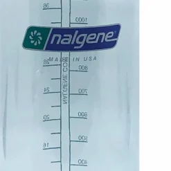 Nalgene 1,4 L Wide Mouth Sustain Bottle Light Green/Silver