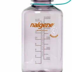 Nalgene 454ml Narrow Mouth Sustain Water Bottle Aubergine