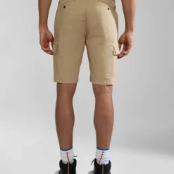 Napapijri Men's Dease Bermuda Shorts Beige Cornstalk