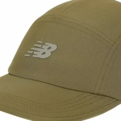 New Balance Men's 5 Panel Performance Hat Pink Salt