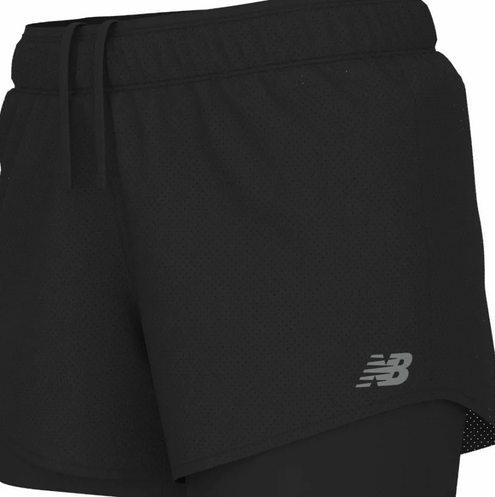 New Balance Women's Rc 2-In-1 Short 3