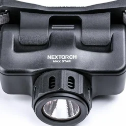 NexTorch Maxstar Pannlampa 1200 Inbyggt Uppladdninsbart Batteri Black