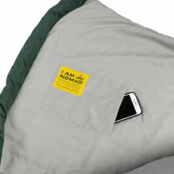 Nomad Inca Premium 1000 Sleeping Bag Trekking Green