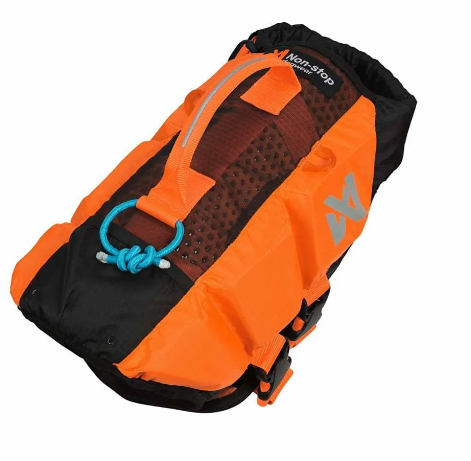Non-stop Dogwear Protector Life Jacket Size 2-4 Black/Orange