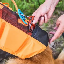 Non-stop Dogwear Protector Life Jacket Size 2-4 Black/Orange