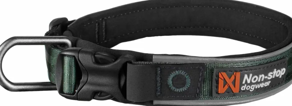 Non-stop Dogwear Roam Collar Green